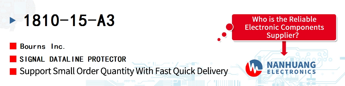 1810-15-A3 Bourns SIGNAL DATALINE PROTECTOR
