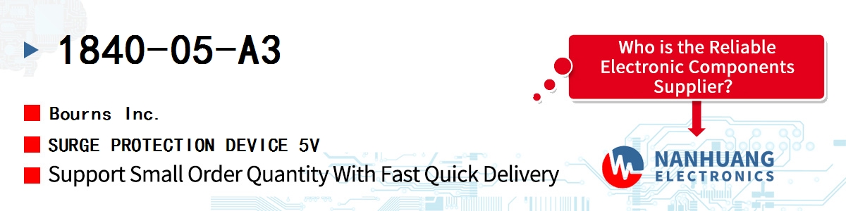 1840-05-A3 Bourns SURGE PROTECTION DEVICE 5V