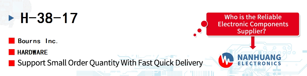 H-38-17 Bourns HARDWARE