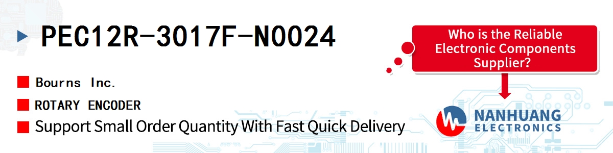 PEC12R-3017F-N0024 Bourns ROTARY ENCODER