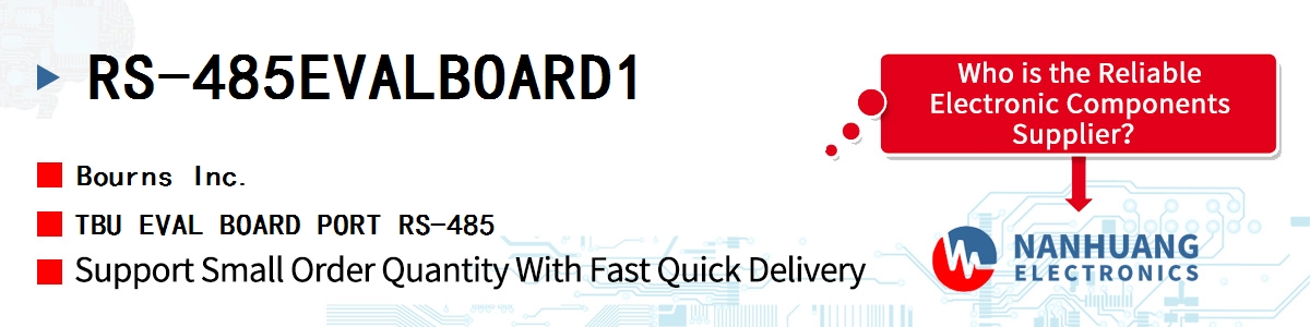 RS-485EVALBOARD1 Bourns TBU EVAL BOARD PORT RS-485