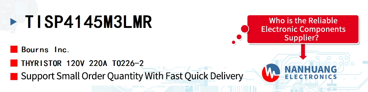TISP4145M3LMR Bourns THYRISTOR 120V 220A TO226-2