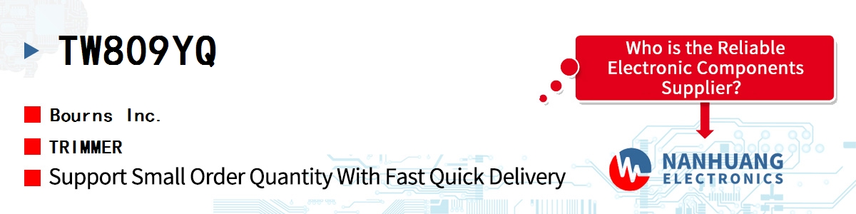 TW809YQ Bourns TRIMMER